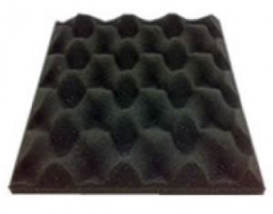 Espuma Acústica Modelo Sinus Plus - Cor Natural Espuma Acústica Modelo Sinus Plus - Cor Natural