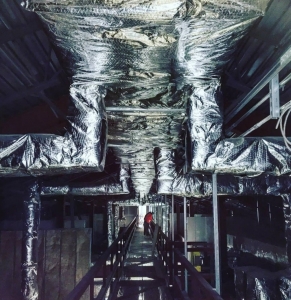 Lã de Rocha Aluminizada