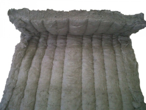 Lã de Rocha com Tela